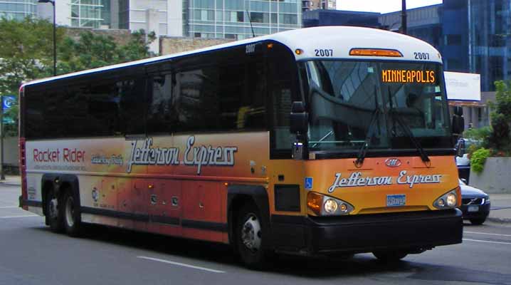 Jefferson Express Rocket Rider MCI D4505 2007